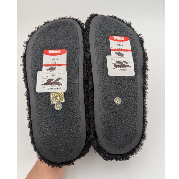 Jeffrey Campbell Ardeman Sandal Women's Open Toe Faux Fur Black Size US6 EU37 - Picture 7 of 11